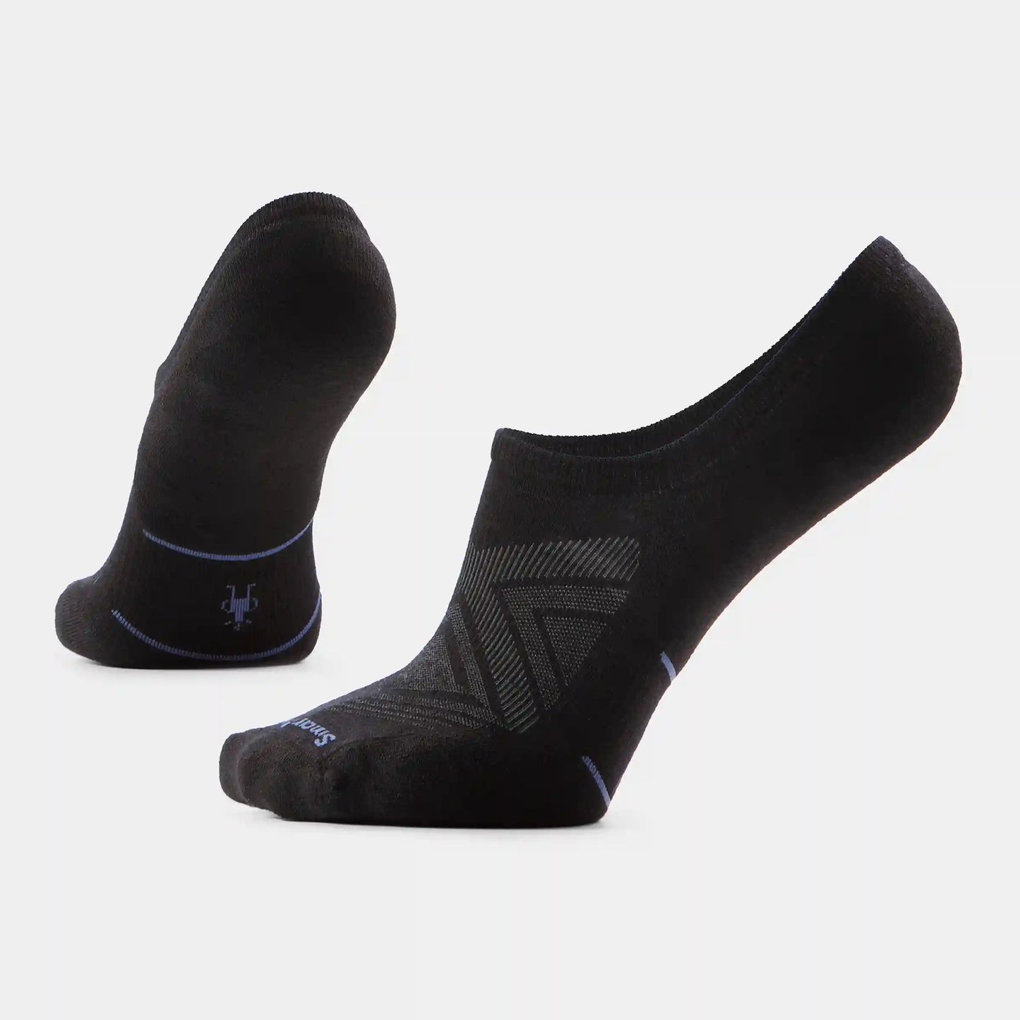 Run Targeted Cushion No Show Socks