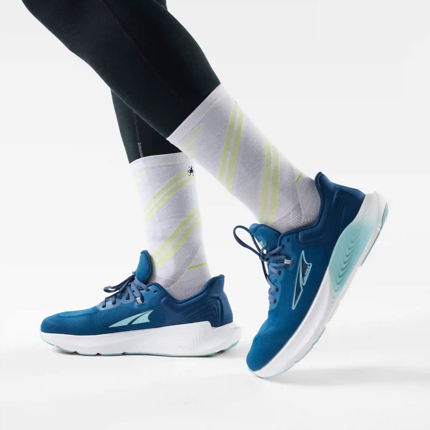 Run Zero Cushion Pattern Crew Socks